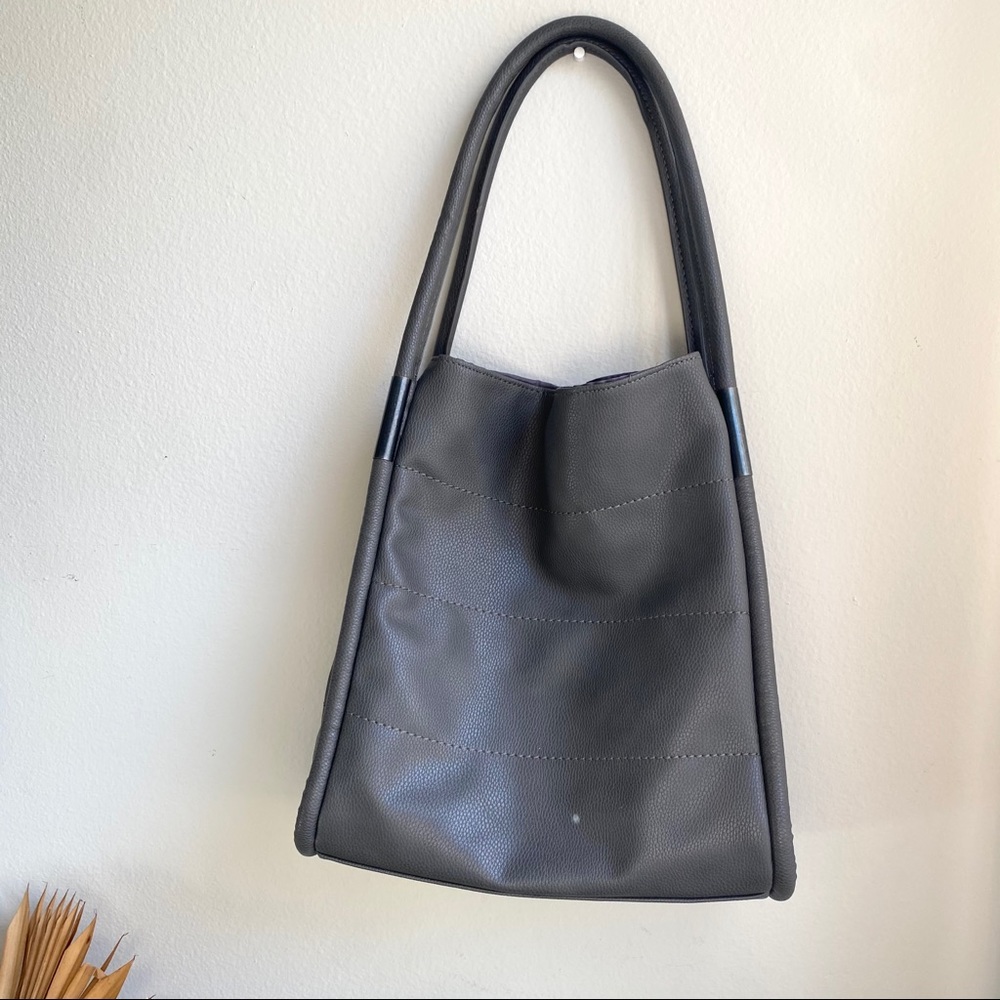 Neiman Marcus Gray Tote Bag
